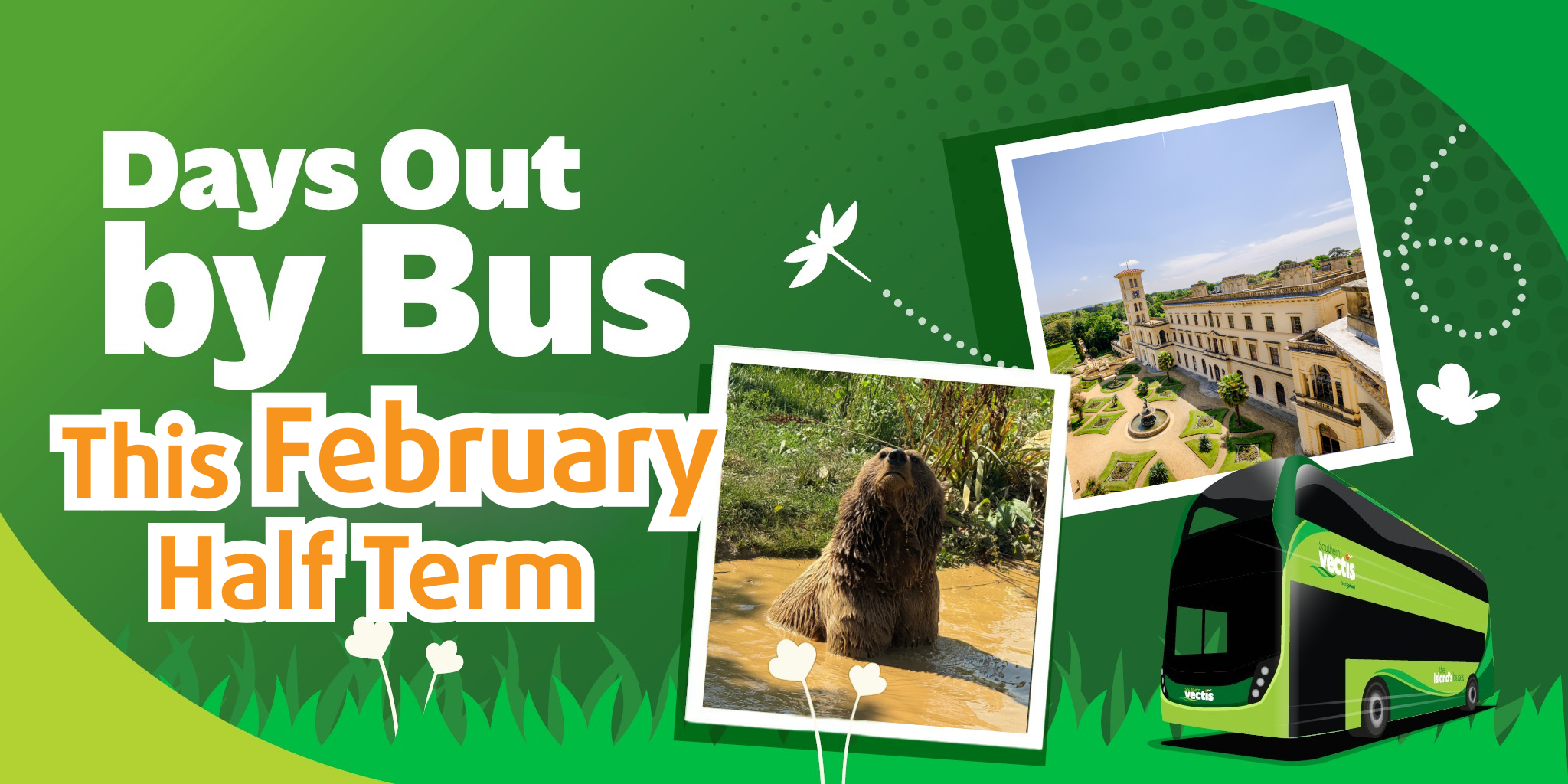 days out by bus half term