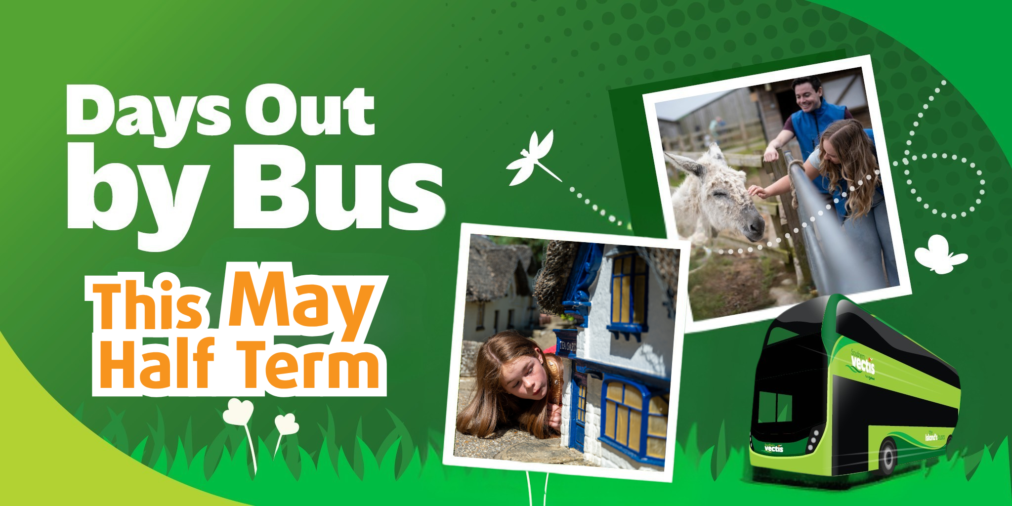 days out by bus this may half term