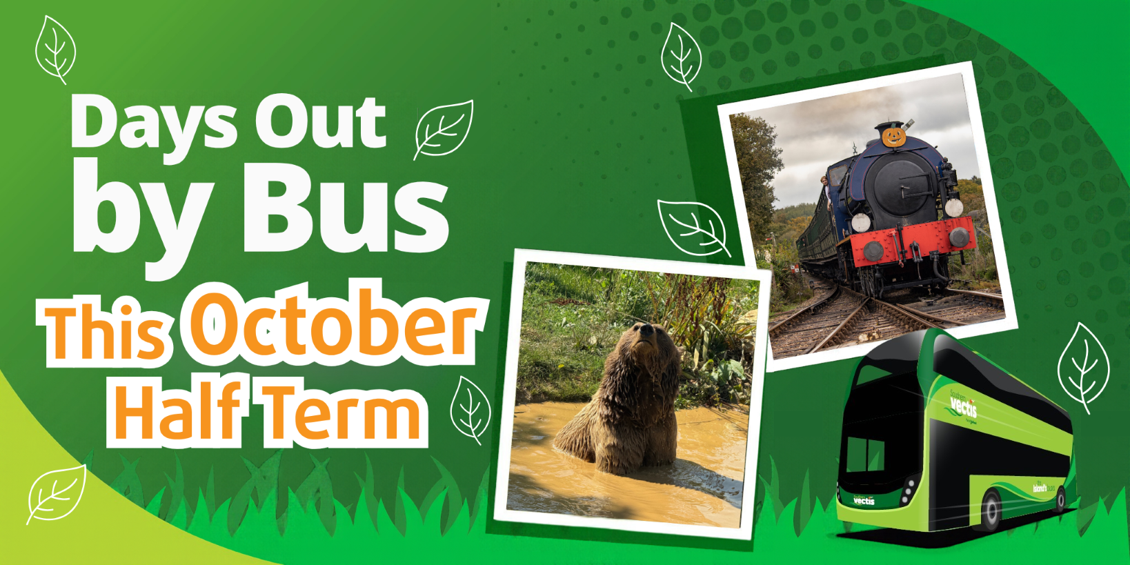 days out by bus this october half term