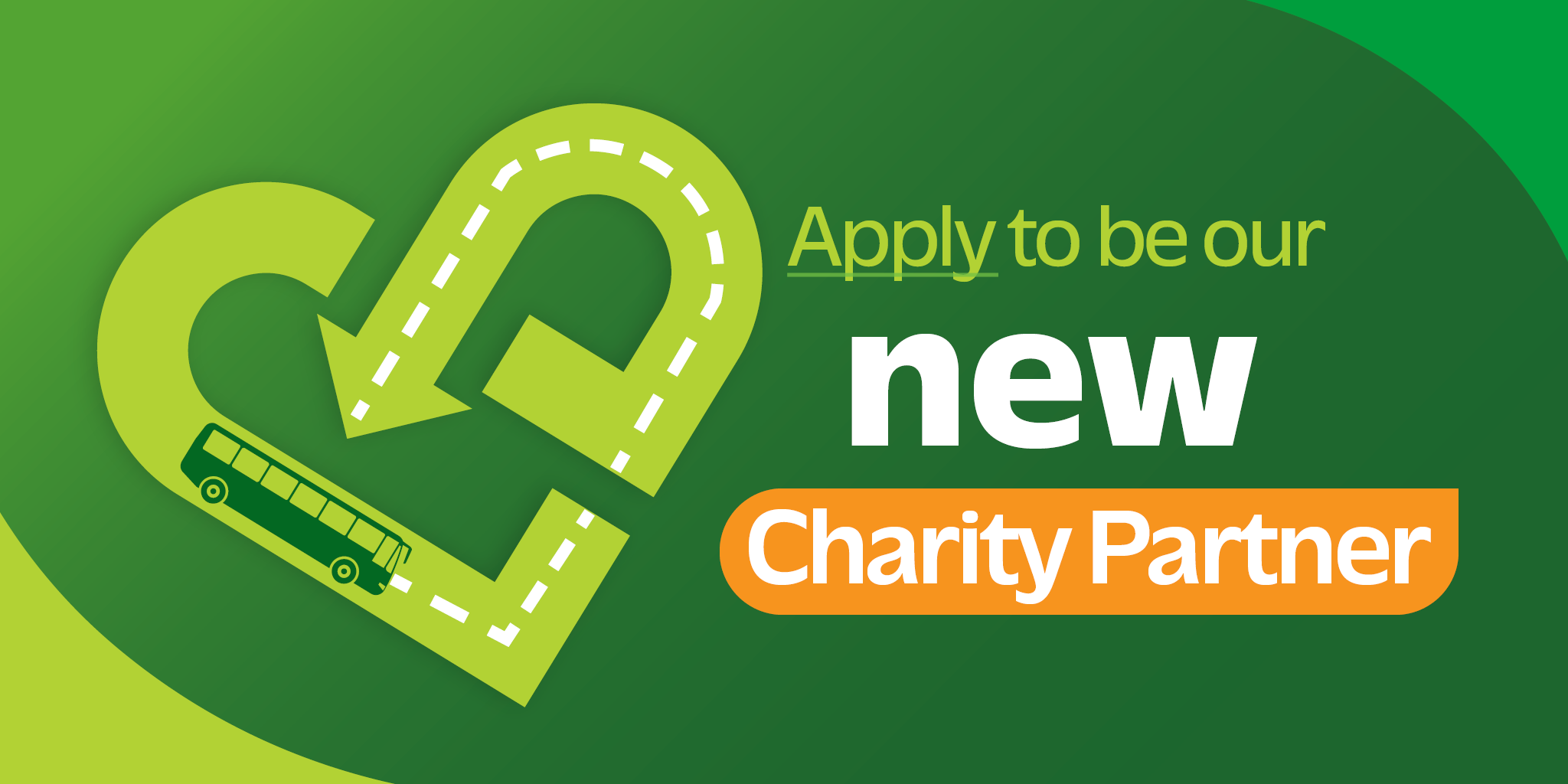 Apply to be our new Charity Partner