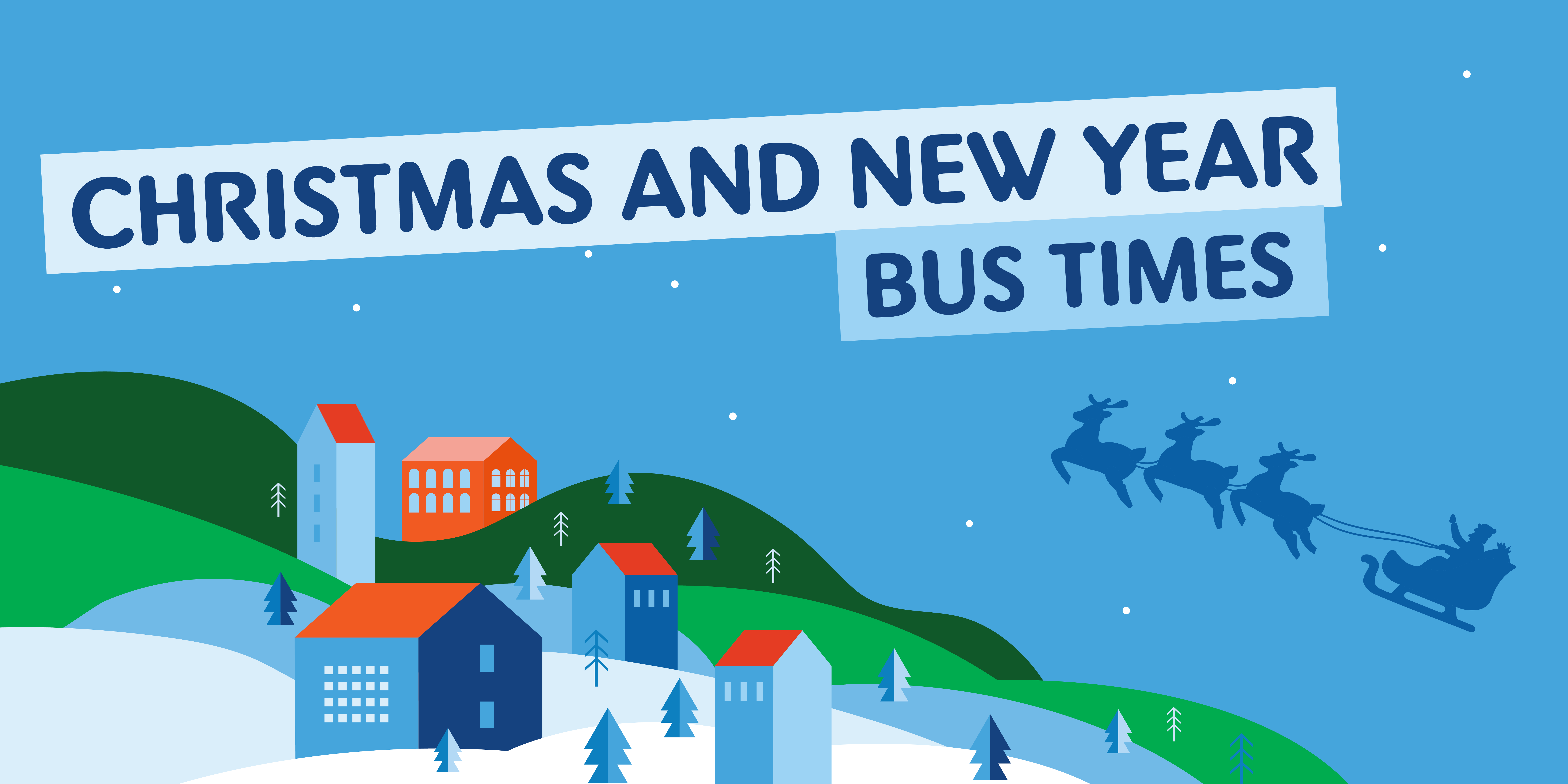 christmas and new year bus times 