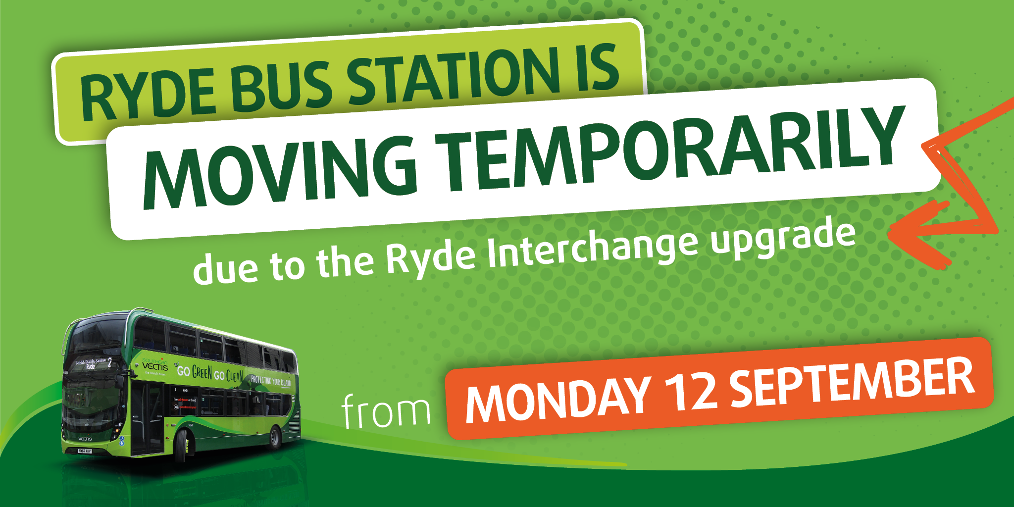 ryde bus station is moving temporarily from 12th september