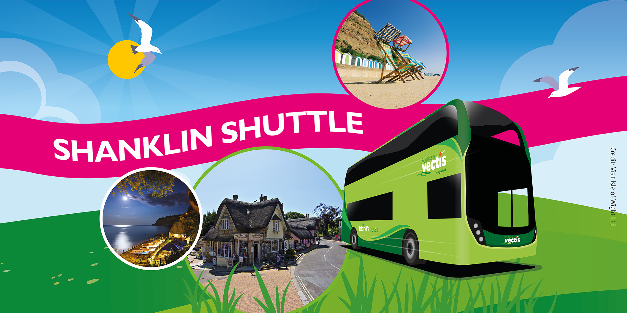 Shanklin Shuttle and bus image