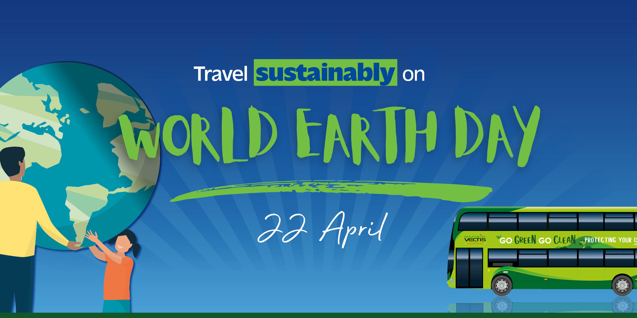 Travel sustainably on World Earth Day 22 April