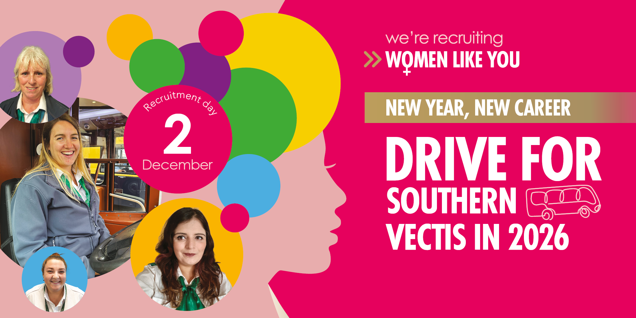Women's recruitment day - drive for us in 2026!