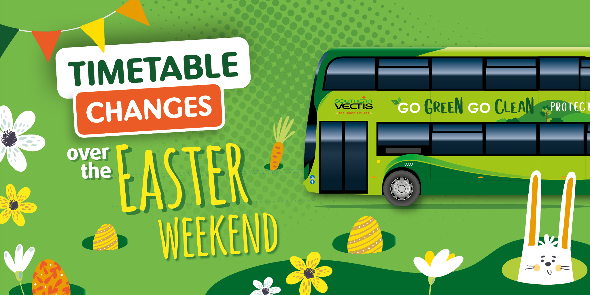 easter bus timetable change